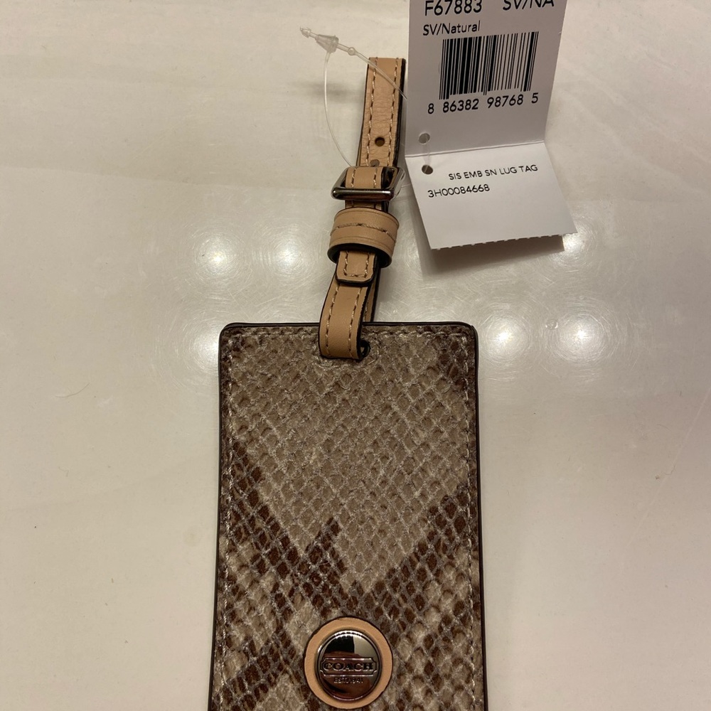 Coach Luggage Tag F67883